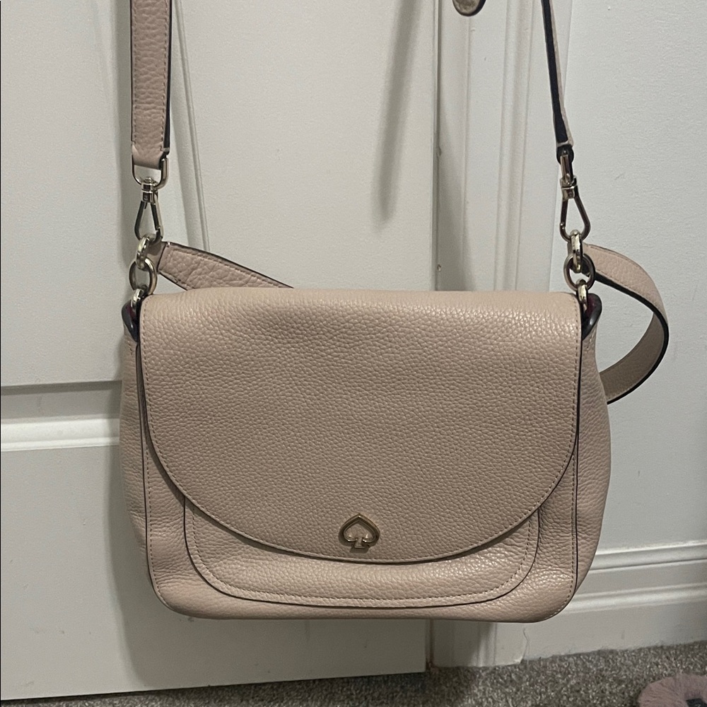 Kate Spade Beige Crossbody Bag